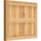 Ekena Millwork Framed Board-n-Batten Shutters, Rough Sawn Western Red Cedar, 21 1/2W x 18H, PR RBF06S21X018RWR - alternate 3
